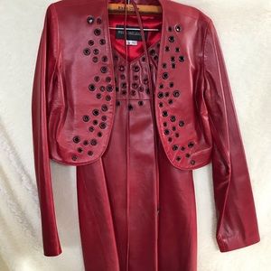 North Beach Leather Dress & Jacket